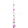 1Pc Iron Big Pendant Decorations DJEW-CN0001-37C-1