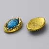 Zinc Alloy Cabochons MRMJ-WH0320-05F-01-2