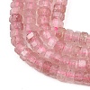 Natural Strawberry Quartz Beads Strands G-G345-C22-2x4mm-4