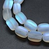 Synthetic Moonstone Beads Strands G-E503F-B08-3