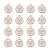 Golden Plated Alloy Charms ENAM-S118-01Y-2