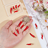 18Pcs 3 Styles Alloy Enamel Pendants FIND-WR0012-23-3