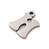 Non-Tarnish 201 Stainless Steel Charms STAS-U016-01P-H-2