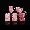 Natural Strawberry Quartz Carved Beads PW-WGC28A1-04-1