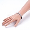 Natural Ang Stretch Bracelets BJEW-JB03739-05-3