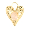 Natural Rose Quartz Pendants GG-G001-02G-05-1