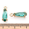 Faceted Glass Pendants GLAA-T010-004-4