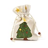 Christmas Theme Cotton Fabric Cloth Bag LS-ABAG-H104-A01-1