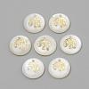 Freshwater Shell Pendants SHEL-Q010-012G-1