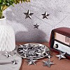 Gorgecraft 90Pcs 3 Style Iron Display Decorations IFIN-GF0001-30-6