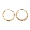 Brass Hoop Earrings EJEW-G474-01G-03-4