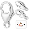 5Pcs 925 Sterling Silver Lobster Claw Clasps STER-BBC0007-83-1