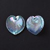 UV Plating Rainbow Iridescent Acrylic Pendants OACR-C003-08C-4