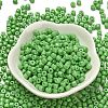 Baking Paint Pearlized Glass Seed Beads SEED-C001-04A-16-2