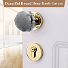 4Pcs 2 Colors Polyester Door Handle Covers AJEW-FG0003-88-6