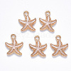 Alloy Enamel Pendants ENAM-S121-023D-2