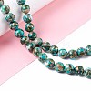 Assembled Natural Imperial Jasper & Synthetic Opal Beads Strands G-K317-A26-01-2