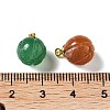 SUPERFINDINGS 1 Set Natural Jade Charms HJEW-FH0006-49-3