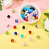 40Pcs 8 Colors Handmade Lampwork Beads LAMP-TA0001-54B-5