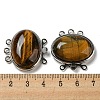 Tiger Eye Box Clasp G-C104-02A-P-3