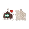 Christmas Alloy Enamel Pendants X-ENAM-D050-13C-01P-1