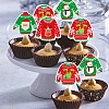 8Pcs Ugly Sweater Cupcake Toppers PW-WG1075E-01-3