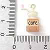 Alloy Enamel Pendants AL-CBA02ED-02G-C-3
