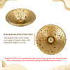 Cement & Brass Incense Burners Holder AJEW-WH0596-609-3