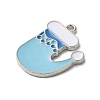 Winter Theme Alloy Enamel Pendants ENAM-M002-05D-P-2