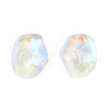 Glass Rhinestone Cabochons MRMJ-N029-07-10-2