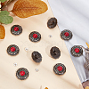 Gorgecraft 10 Sets Alloy Decorative Rivets DIY-GF0006-58-5