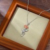 Alloy Pendant Necklace PW-WG22255-01-2