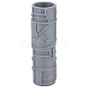 Plastic Handle Clay Texture Roller DIY-WH0699-88B-1