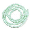 Electroplate Glass Beads Strands EGLA-A034-P2mm-A20-2