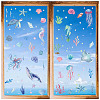 8 Sheets 8 Styles PVC Waterproof Wall Stickers DIY-WH0345-142-1