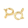 925 Sterling Silver Spring Ring Clasps STER-K167-076A-G-1