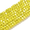 Opaque Glass Beads Stands LS-EGLA-A035-P4mm-B04-1