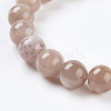 Natural Sunstone Beads Strands L-G-G099-12mm-14-3