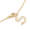 Brass Micro Pave Clear Cubic Zirconia Bowknot Pendant Necklaces for Women NJEW-S432-02G-01-2