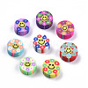 Handmade Polymer Clay Beads X-CLAY-T019-14-2