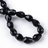 Transparent Glass Bead Strands LS-GLAA-R024-6x8mm-12-3