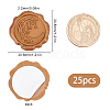 Adhesive Wax Seal Stickers DIY-WH0201-05B-2