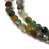 Natural Indian Agate Beads Strands G-J002-03K-3