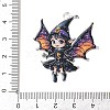 Halloween Printed Acrylic Pendants MACR-I041-02C-3