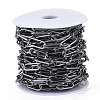 Unwelded Iron Paperclip Chains CH-S125-14A-01-3