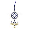 Alloy Enamel Sun Pendant Decorations PW-WG31063-02-1