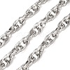 304 Stainless Steel Rope Chains CHS-A021-07B-P-1