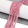 Natural Pink Tourmaline Beads Strands G-F782-A04-01-2