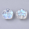 Electroplate Transparent Glass Beads LS-GLAA-N035-07A-E01-2