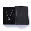 Brass Micro Pave Cubic Zirconia Pendant Necklaces NJEW-JN02426-5